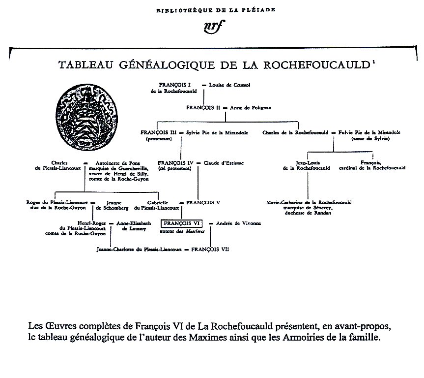 Famille De La Rochefoucauld Aujourdhui