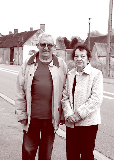 Octobre 2012 : Mme Goudey et Guy Talvat