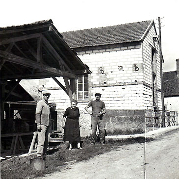 1940 : l'extérieur du moulin